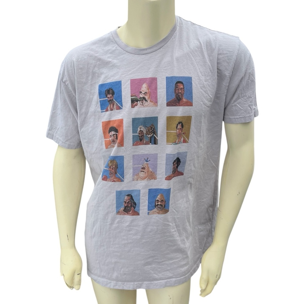 Men’s XL Retro Video Game T-Shirt Nintendo Punch Out